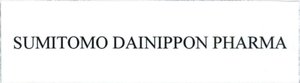 Trademark SUMITOMO DAINIPPON PHARMA