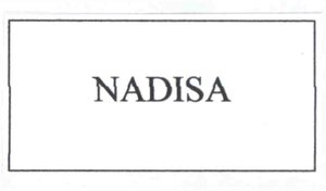 Trademark NADISA