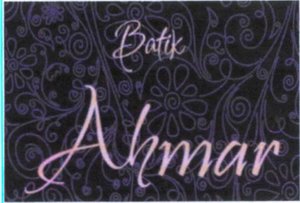 Trademark BATIK AHMAR + LOGO