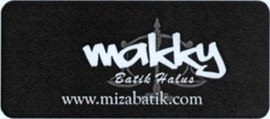 Trademark MAKKYwww.mizabatik.com + LOGO