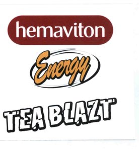 Trademark HEMAVITON ENERGY TEA BLAZT