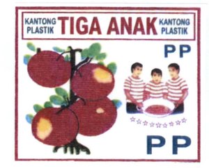 Trademark TIGA ANAK + LUKISAN