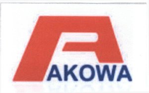 Trademark AKOWA + Logo