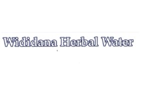 Trademark WIDIDANA HERBAL WATER