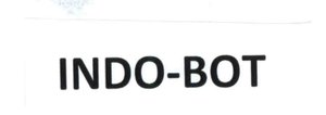 Trademark INDO-BOT
