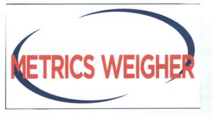 Trademark METRICS WEIGHER