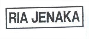 Trademark RIA JENAKA