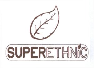 Trademark SUPER ETHNIC + logo