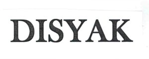 Trademark DISYAK