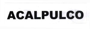 Trademark ACALPULCO