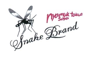 Trademark Nyamuk takut saya Snake Brand