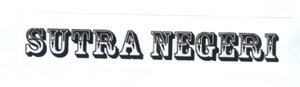 Trademark SUTRA NEGERI