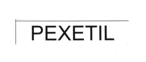 Trademark PEXETIL