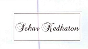 Trademark SEKAR KEDHATON