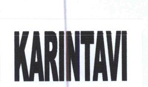 Trademark KARINTAVI