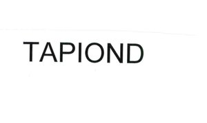 Trademark TAPIOND