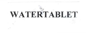 Trademark WATERTABLET