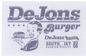 Trademark DEJONS BURGER