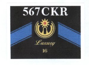 Trademark 567CKR + LOGO