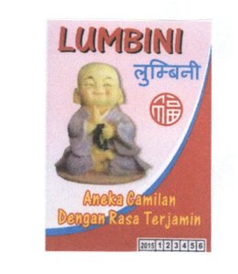 Trademark LUMBINI + LUKISAN PATUNG