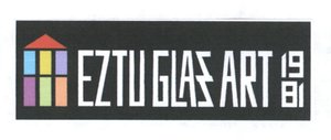 Trademark EZTU GLASS ART 1981 + LUKISAN