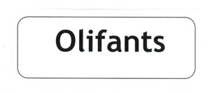 Trademark OLIFANTS