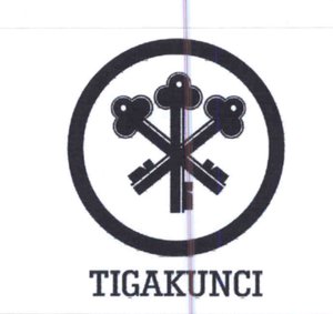 Trademark TIGA KUNCI + LOGO