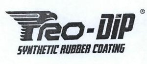 Trademark PRO-DIP SYNTHETIC RUBBER COATING + LOGO