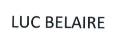 Trademark LUC BELAIRE