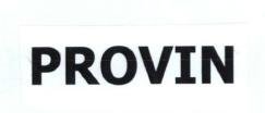 Trademark PROVIN