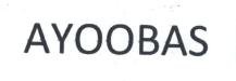 Trademark AYOOBAS