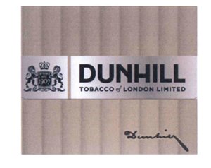 Trademark DUNHILL TOBACCO OF LONDON LIMITED