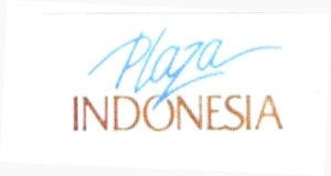 Trademark PLAZA INDONESIA