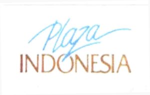 Trademark PLAZA INDONESIA