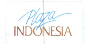 Trademark PLAZA INDONESIA