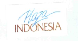 Trademark PLAZA INDONESIA