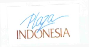 Trademark PLAZA INDONESIA