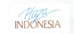 Trademark PLAZA INDONESIA