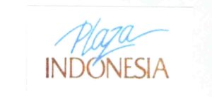 Trademark PLAZA INDONESIA