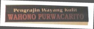 Trademark WAHONO PURWACARITO