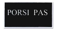 Trademark PORSI PAS