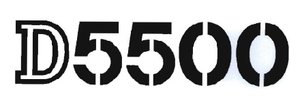 Trademark D5500