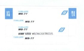 Trademark LOGO MS-77 Welding Electrode