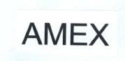 Trademark AMEX