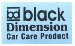 Trademark BLACK DIMENSION CAR CARE PRODUCT + LOGO