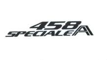 Trademark 458 SPECIALE Logo A.
