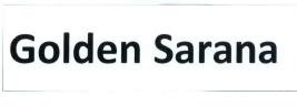 Trademark GOLDEN SARANA