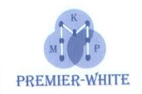 Trademark PREMIER WHITE MKP + LOGO