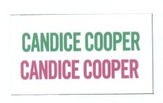 Trademark CANDICE COOPER