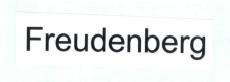 Trademark Freudenberg